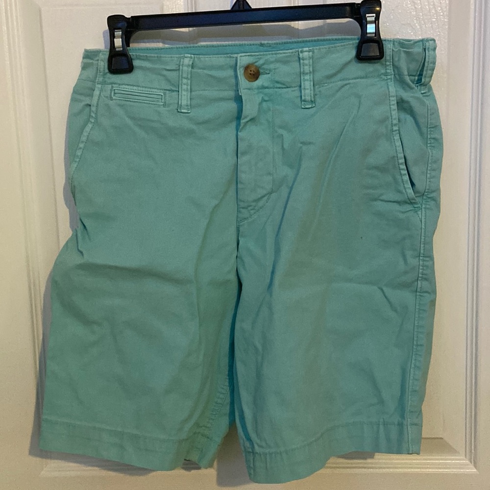 Light blue (Perry the platypus color) American eagle shorts size 30
